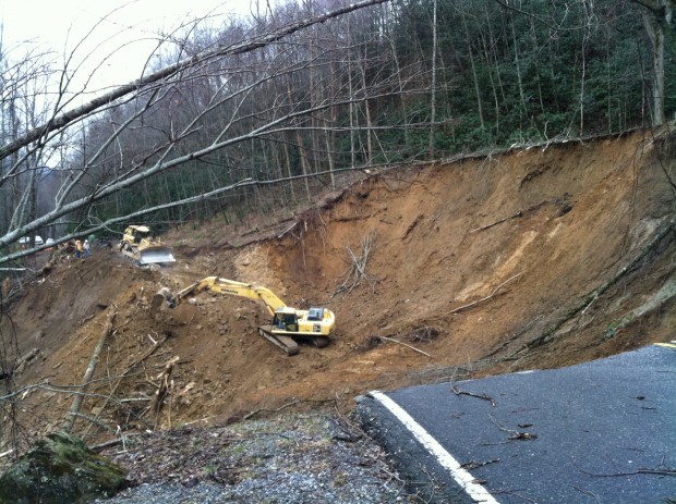 photo (4) Smoky Mountain road closure